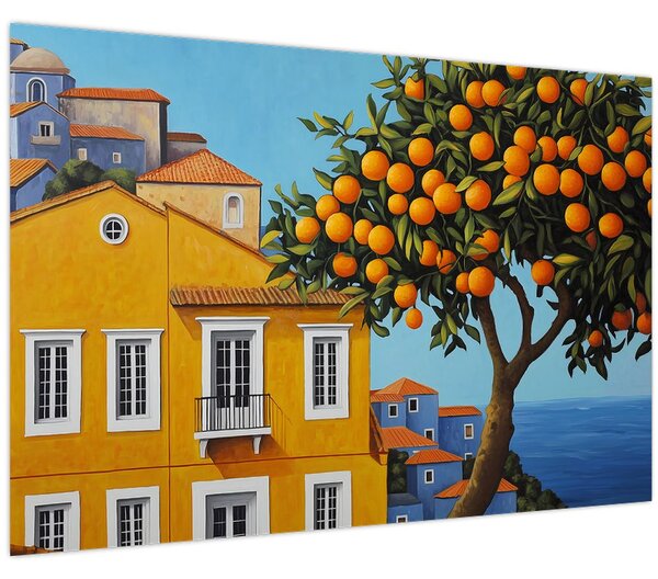 Slika - Narančino drvo (90x60 cm)