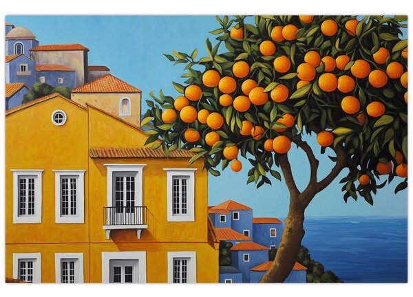 Slika - Narančino drvo (90x60 cm)