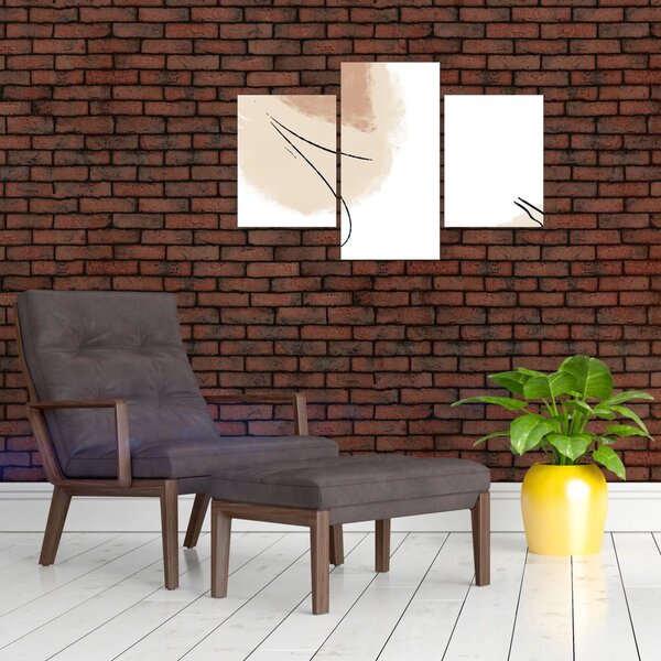 Slika - Bijela apstrakcija (90x60 cm)