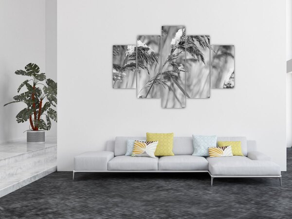 Slika - Lipnice, crno-bijela (150x105 cm)