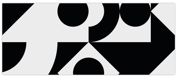 Slika - Geometrijska apstrakcija N⁰1 (120x50 cm)