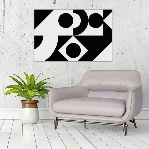 Slika - Geometrijska apstrakcija N⁰1 (90x60 cm)