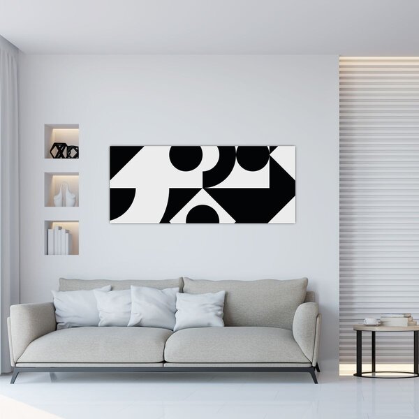 Slika - Geometrijska apstrakcija N⁰1 (120x50 cm)