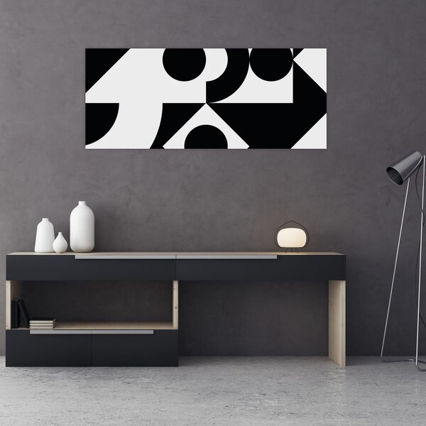 Slika - Geometrijska apstrakcija N⁰1 (120x50 cm)