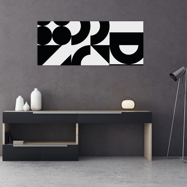 Slika - Geometrijska apstrakcija N⁰2 (120x50 cm)