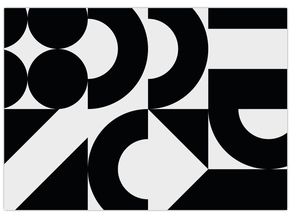 Slika - Geometrijska apstrakcija N⁰2 (70x50 cm)