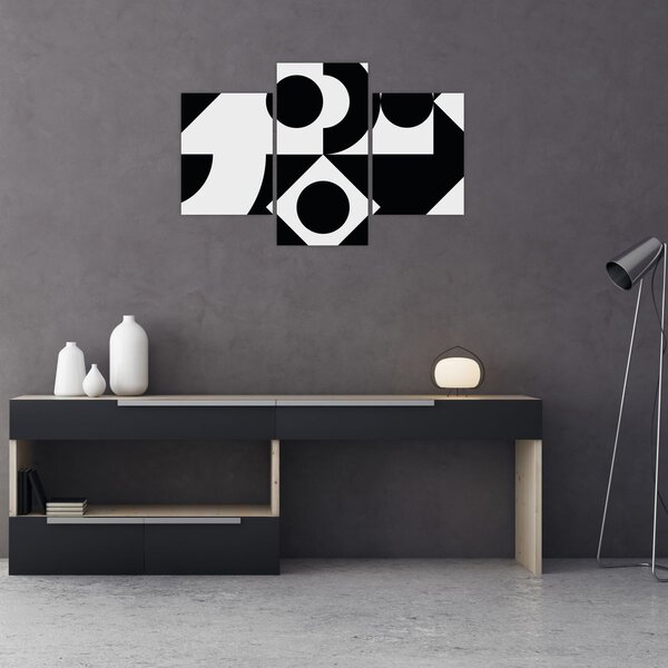 Slika - Geometrijska apstrakcija N⁰1 (90x60 cm)