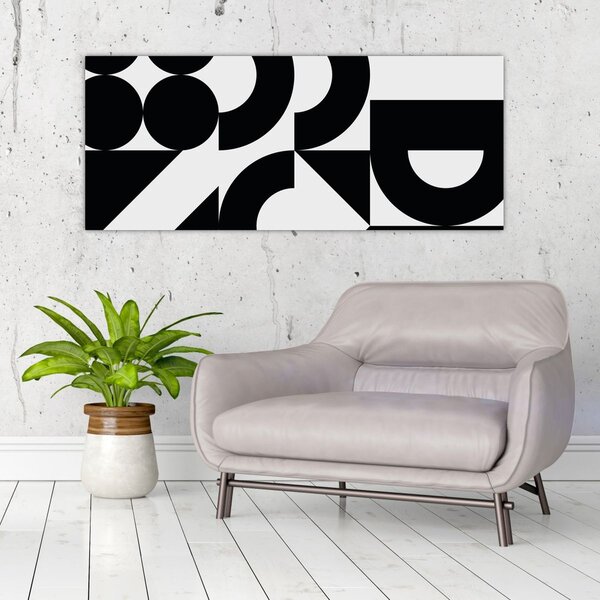 Slika - Geometrijska apstrakcija N⁰2 (120x50 cm)