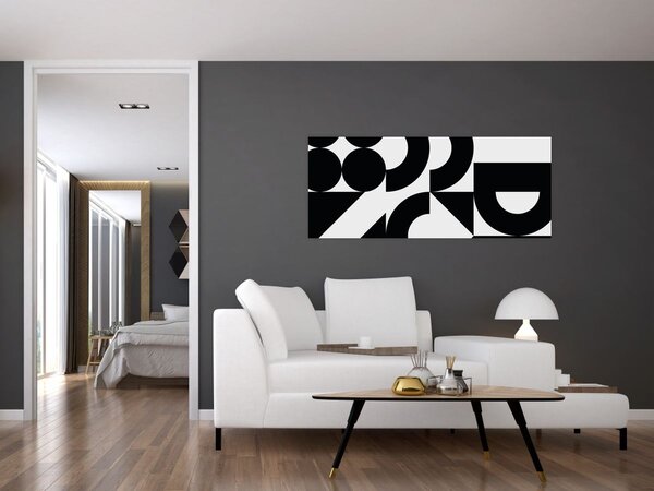 Slika - Geometrijska apstrakcija N⁰2 (120x50 cm)