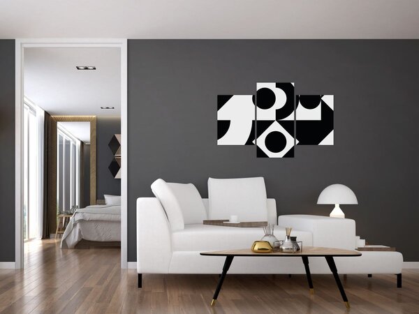 Slika - Geometrijska apstrakcija N⁰1 (90x60 cm)