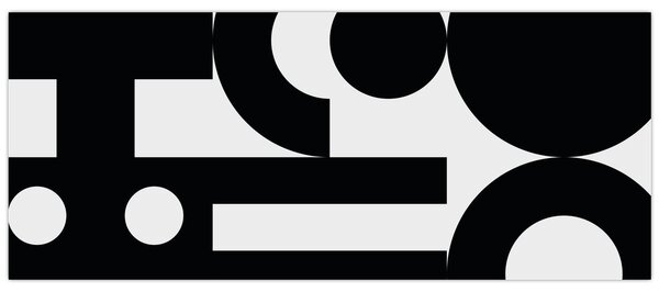 Slika - Geometrijska apstrakcija N⁰3 (120x50 cm)