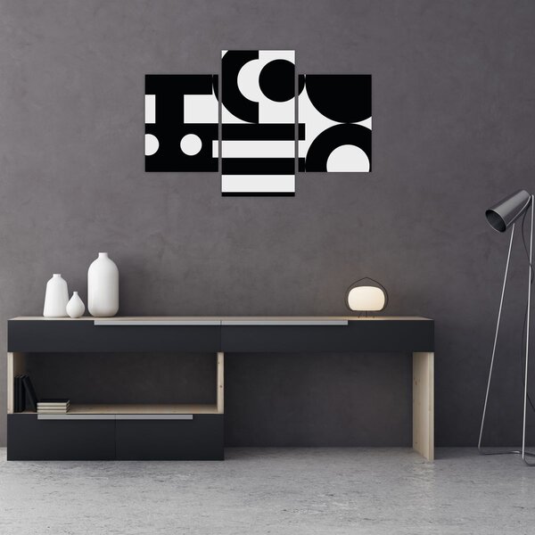 Slika - Geometrijska apstrakcija N⁰3 (90x60 cm)