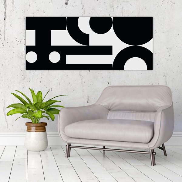 Slika - Geometrijska apstrakcija N⁰3 (120x50 cm)