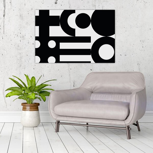 Slika - Geometrijska apstrakcija N⁰3 (90x60 cm)