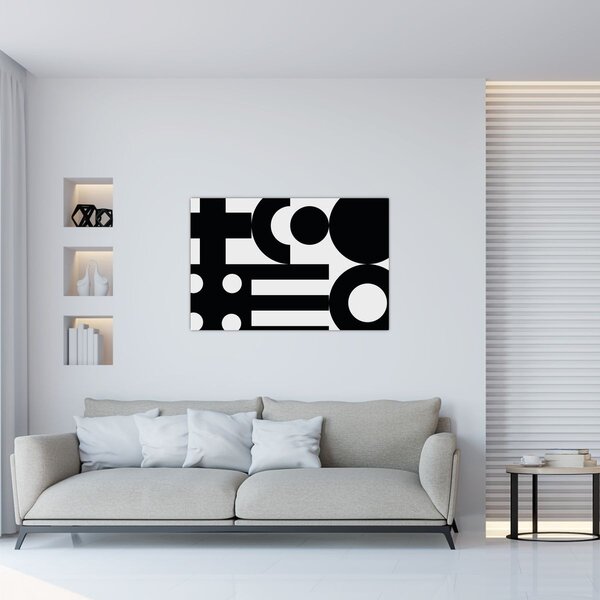Slika - Geometrijska apstrakcija N⁰3 (90x60 cm)