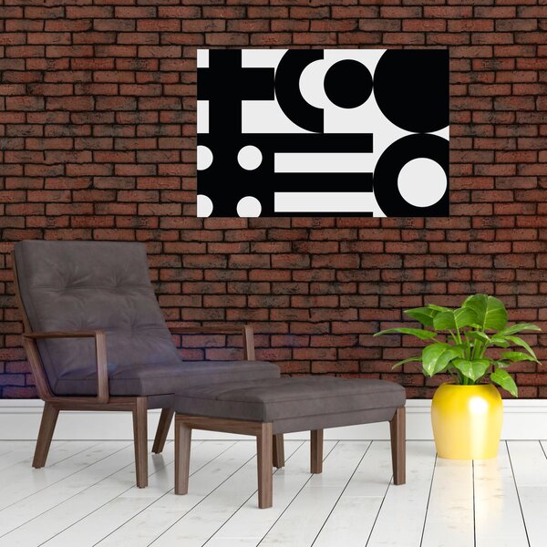 Slika - Geometrijska apstrakcija N⁰3 (90x60 cm)