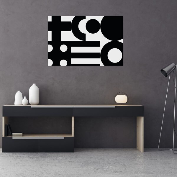 Slika - Geometrijska apstrakcija N⁰3 (90x60 cm)