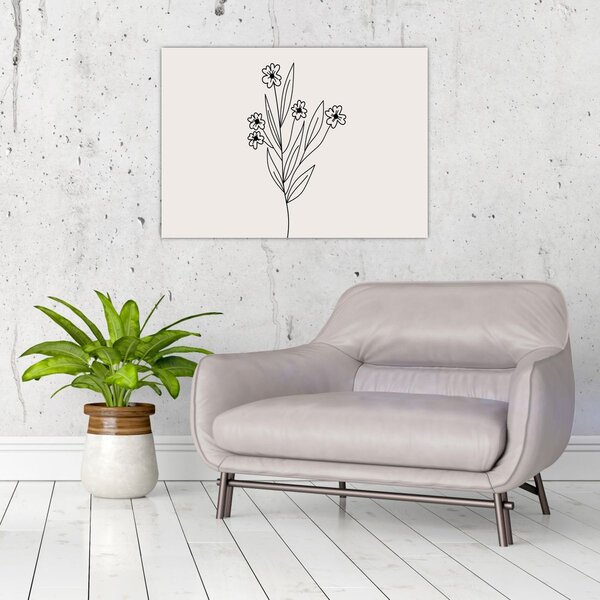 Slika - Livadni cvijet N⁰1 (70x50 cm)
