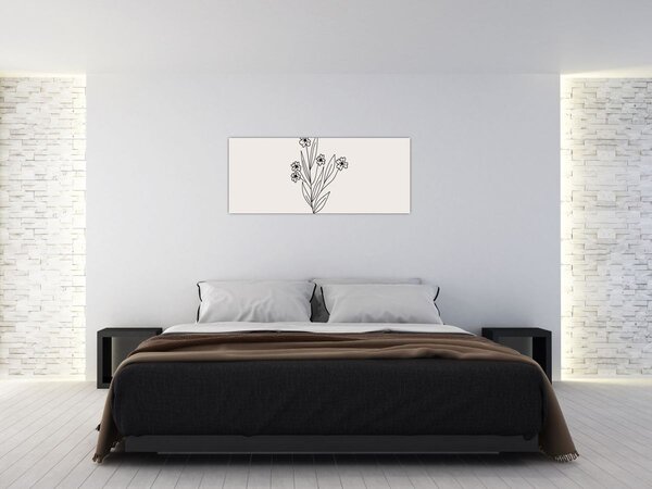 Slika - Livadni cvijet N⁰1 (120x50 cm)