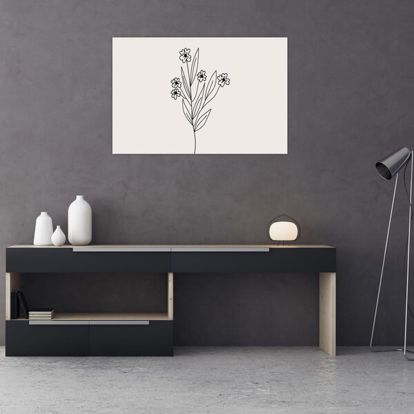 Slika - Livadni cvijet N⁰1 (90x60 cm)