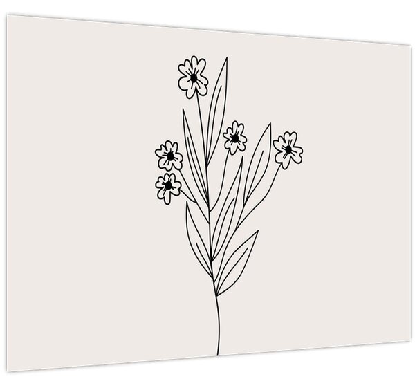 Slika - Livadni cvijet N⁰1 (70x50 cm)