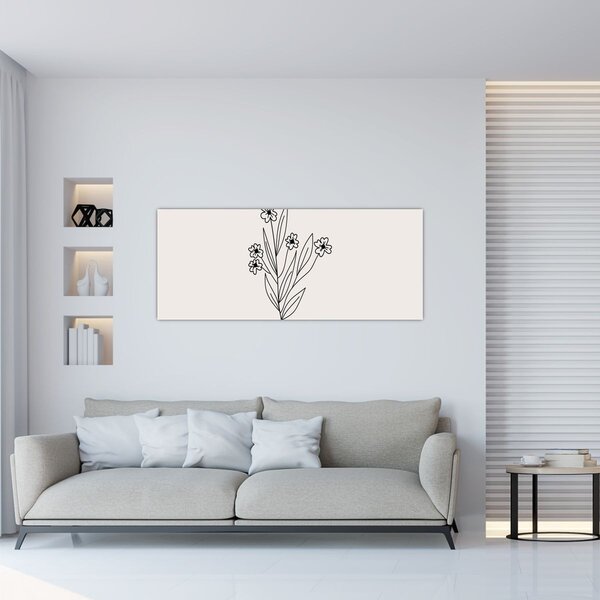 Slika - Livadni cvijet N⁰1 (120x50 cm)