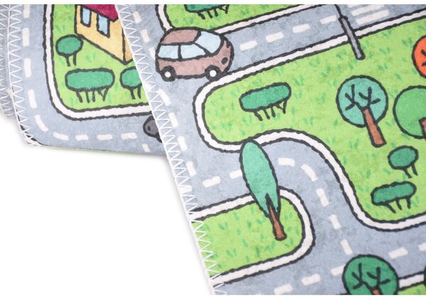 Zeleni dječji tepih 120x180 cm Green Neighborhood – Vitaus