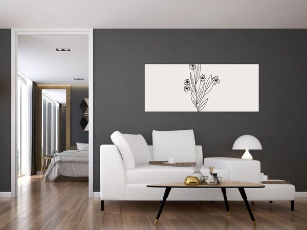 Slika - Livadni cvijet N⁰1 (120x50 cm)