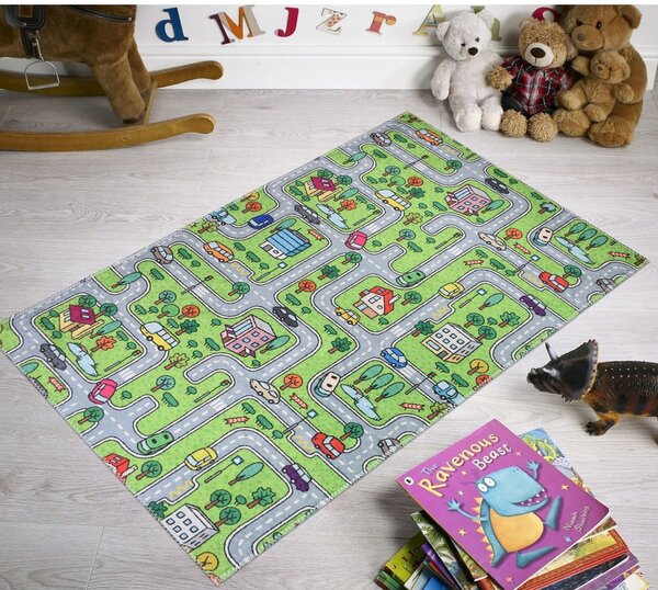 Zeleni dječji tepih 120x180 cm Green Neighborhood – Vitaus