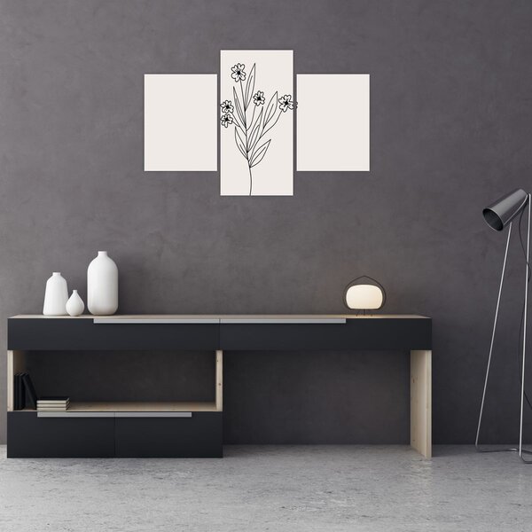 Slika - Livadni cvijet N⁰1 (90x60 cm)