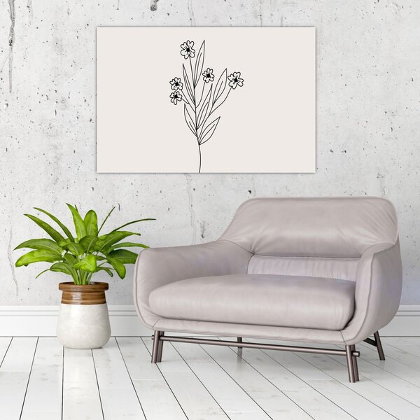 Slika - Livadni cvijet N⁰1 (90x60 cm)