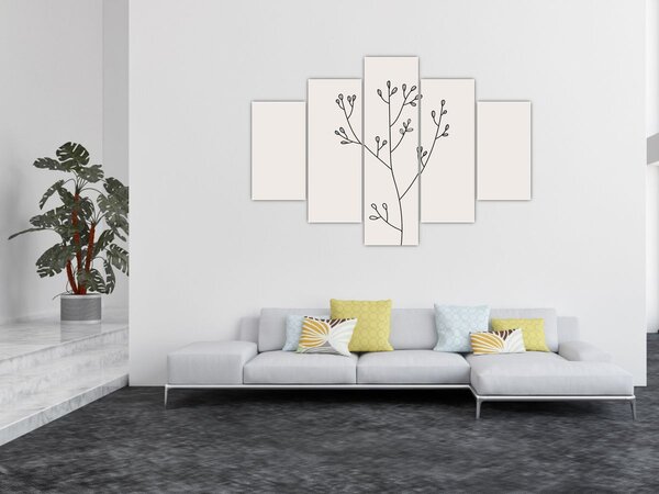 Slika - Livadni cvijet N⁰3 (150x105 cm)