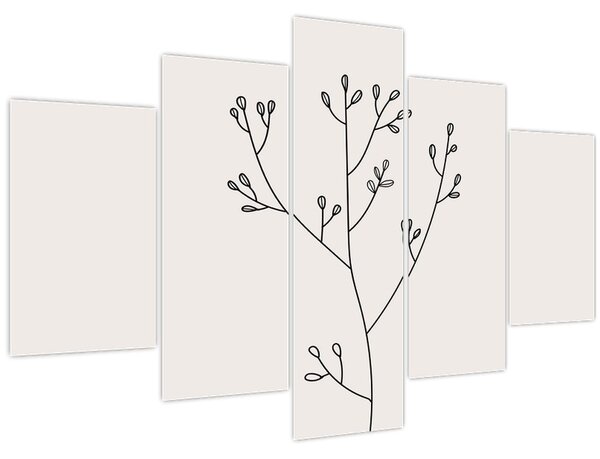 Slika - Livadni cvijet N⁰3 (150x105 cm)