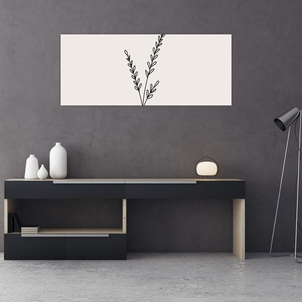 Slika - Livadni cvijet N⁰2 (120x50 cm)