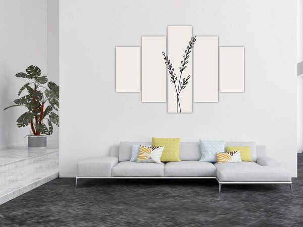 Slika - Livadni cvijet N⁰2 (150x105 cm)