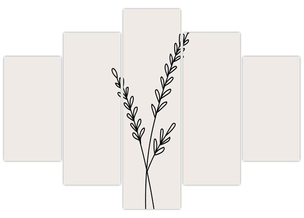 Slika - Livadni cvijet N⁰2 (150x105 cm)