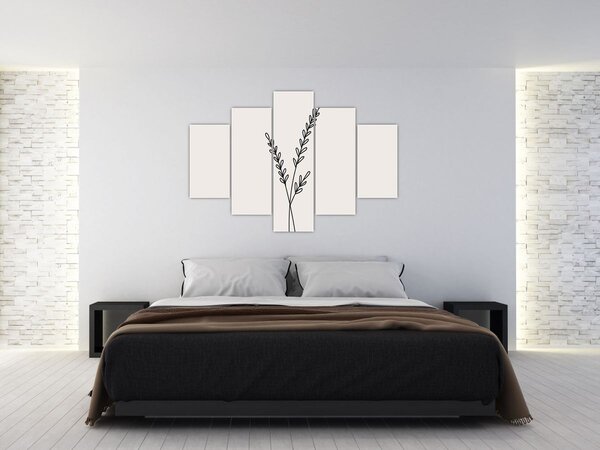 Slika - Livadni cvijet N⁰2 (150x105 cm)
