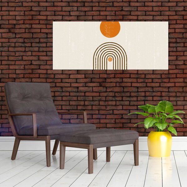 Slika - Smeđi lukovi (120x50 cm)