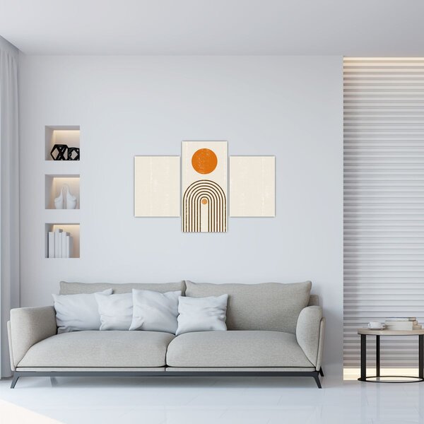 Slika - Smeđi lukovi (90x60 cm)