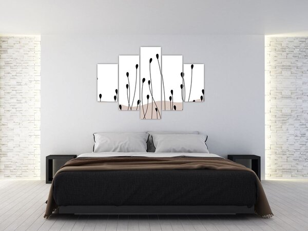Slika - Grafička livada N⁰1 (150x105 cm)