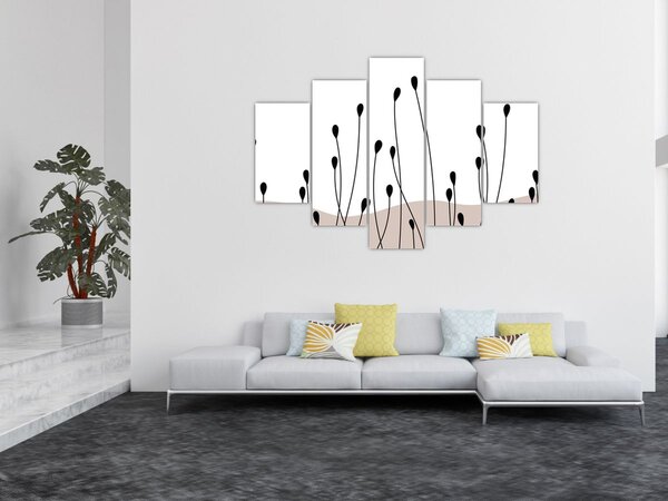 Slika - Grafička livada N⁰1 (150x105 cm)