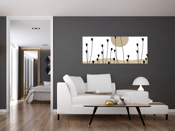 Slika - Grafička livada N⁰2 (120x50 cm)