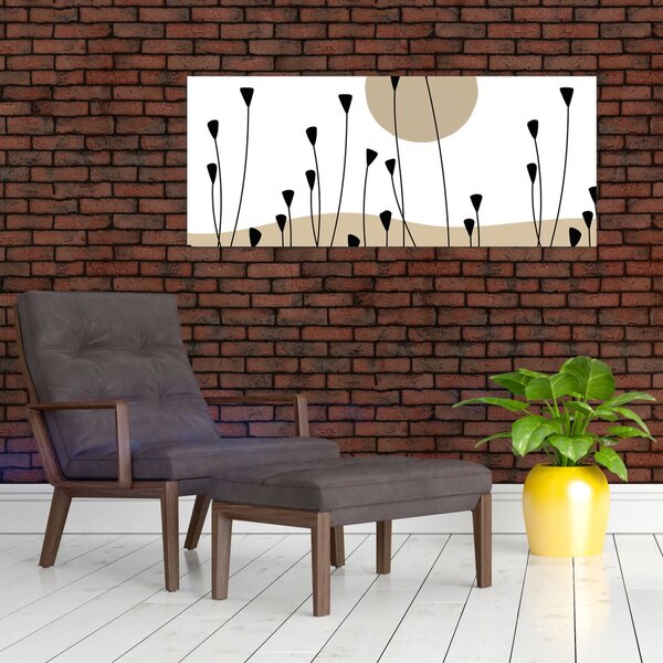 Slika - Grafička livada N⁰2 (120x50 cm)