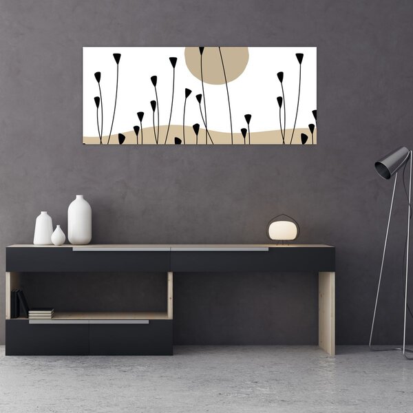 Slika - Grafička livada N⁰2 (120x50 cm)