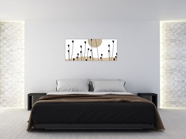 Slika - Grafička livada N⁰2 (120x50 cm)