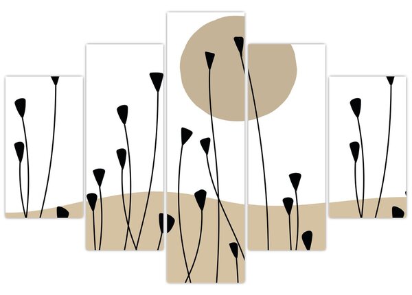 Slika - Grafička livada N⁰2 (150x105 cm)