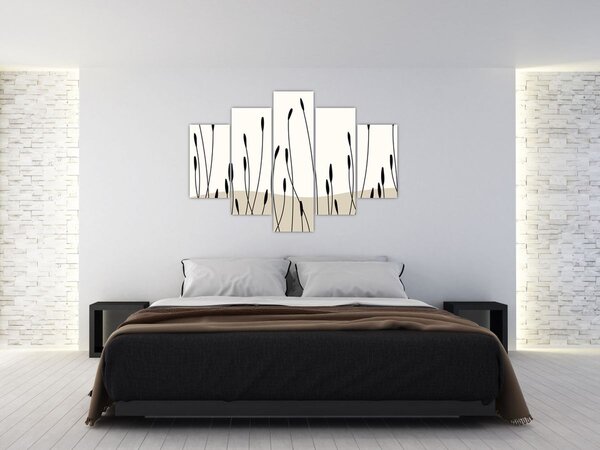 Slika - Grafička livada N⁰3 (150x105 cm)