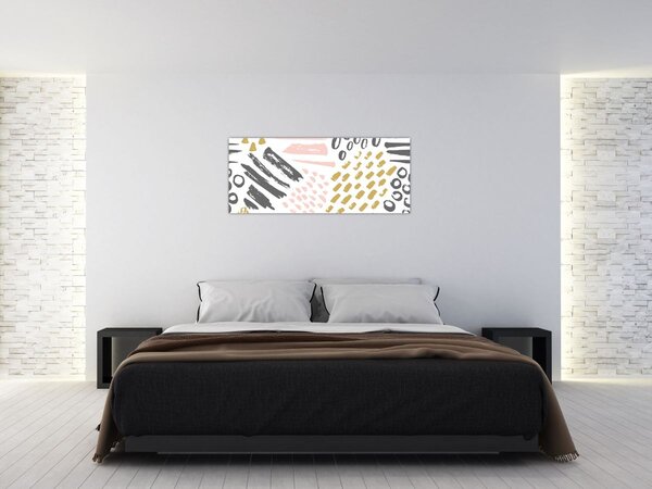 Slika - Apstraktni potezi (120x50 cm)