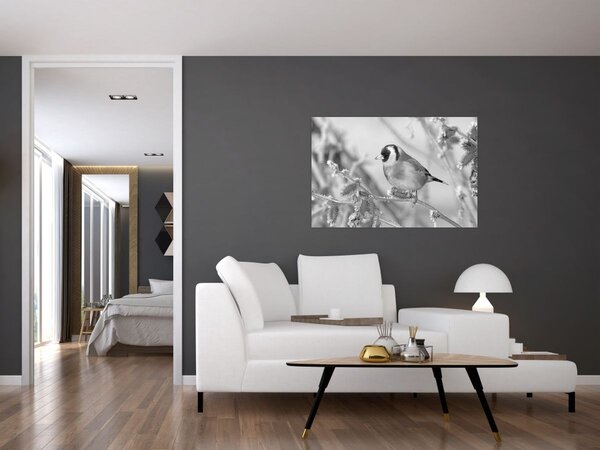 Slika - Ptica zimi (90x60 cm)