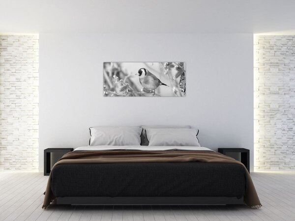 Slika - Ptica zimi (120x50 cm)
